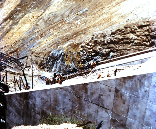 1978 - Monduran Dam Construction 4